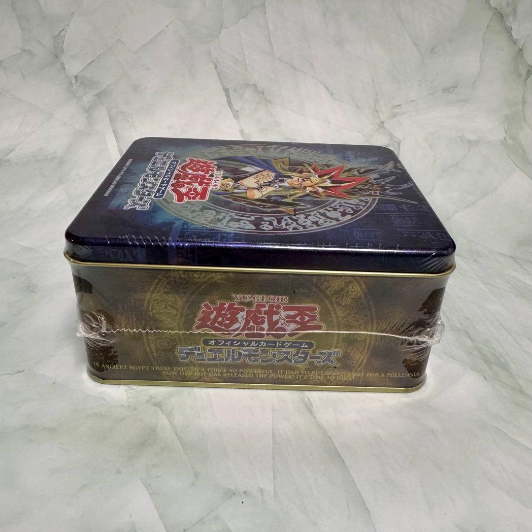 遊戯王 コレクターズティン 2004 缶 シュリンク付き未開封