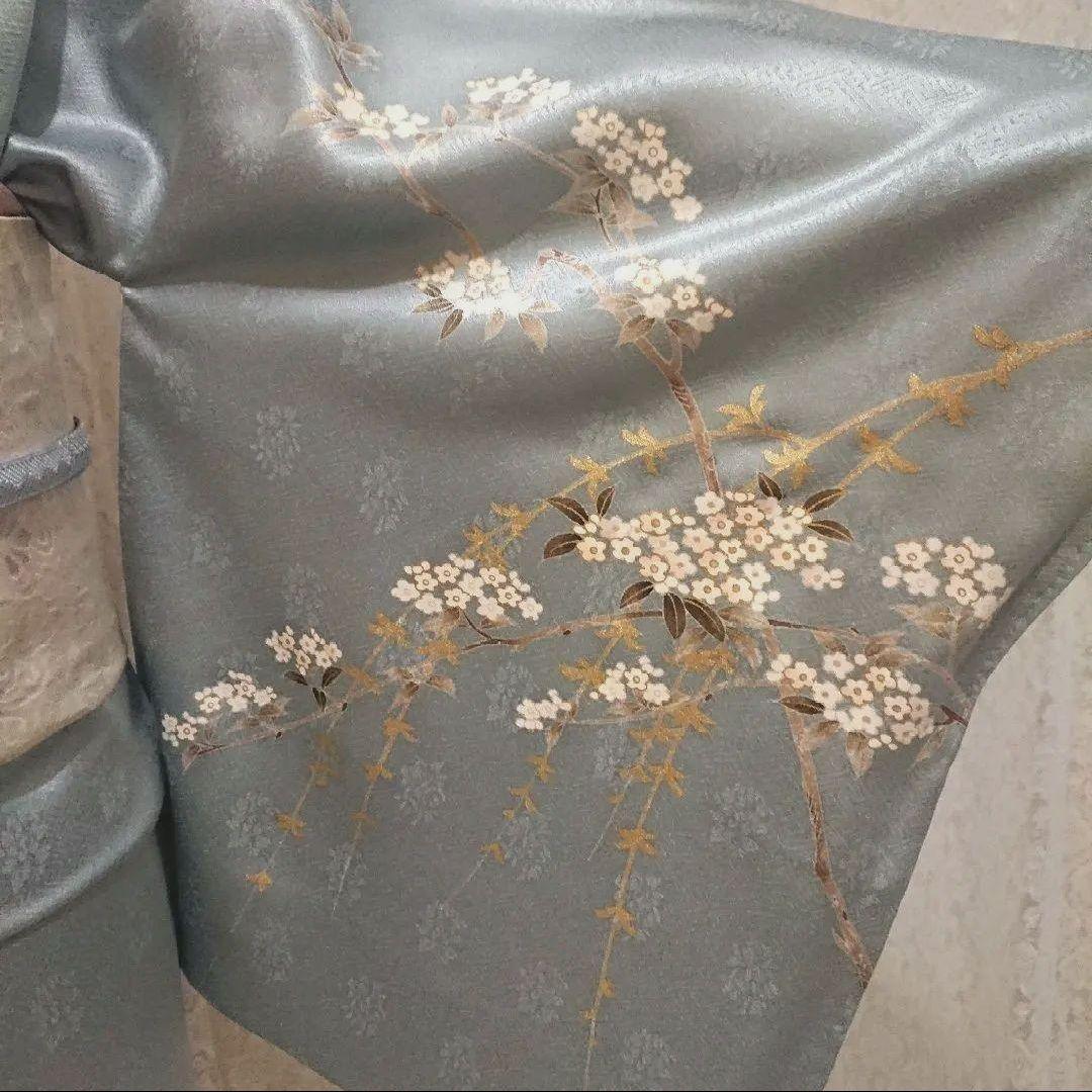 正絹 訪問着 4点 フルセット 入学式 卒業式 結婚式 お宮参り 七五三