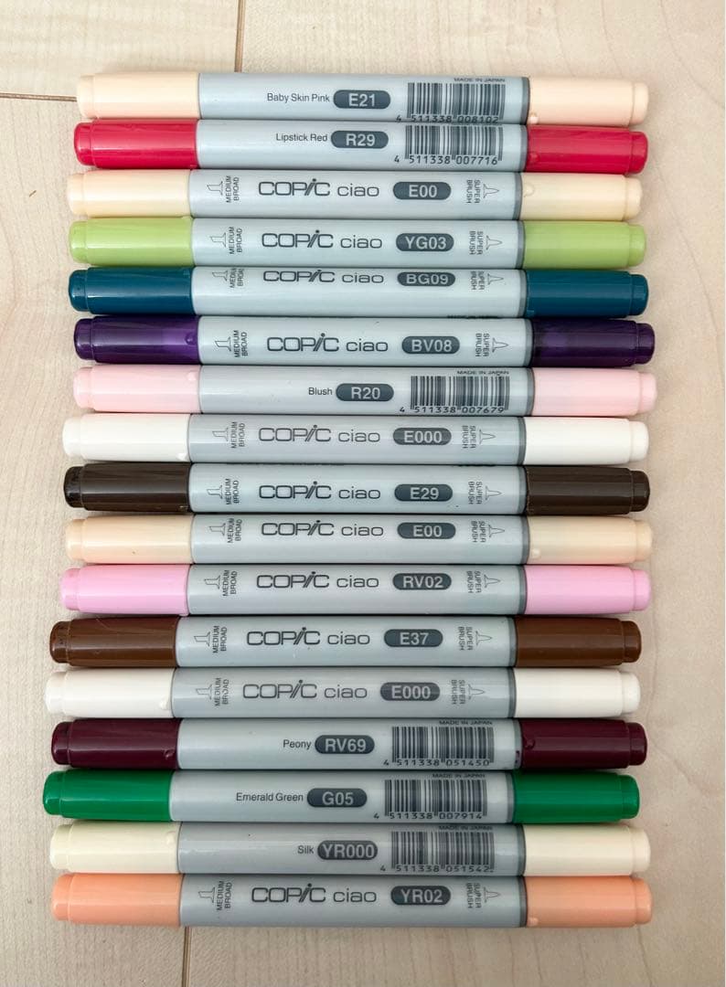 コピック101本セット＋etc