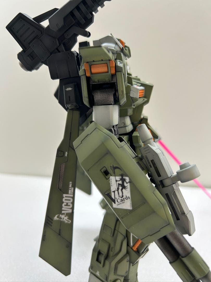 年末セール ガンプラMGストームブリンガーFA 全塗装完成品