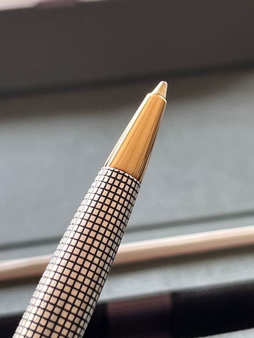 パーカー ソネット シズレ スターリングシルバー GT ボールペン