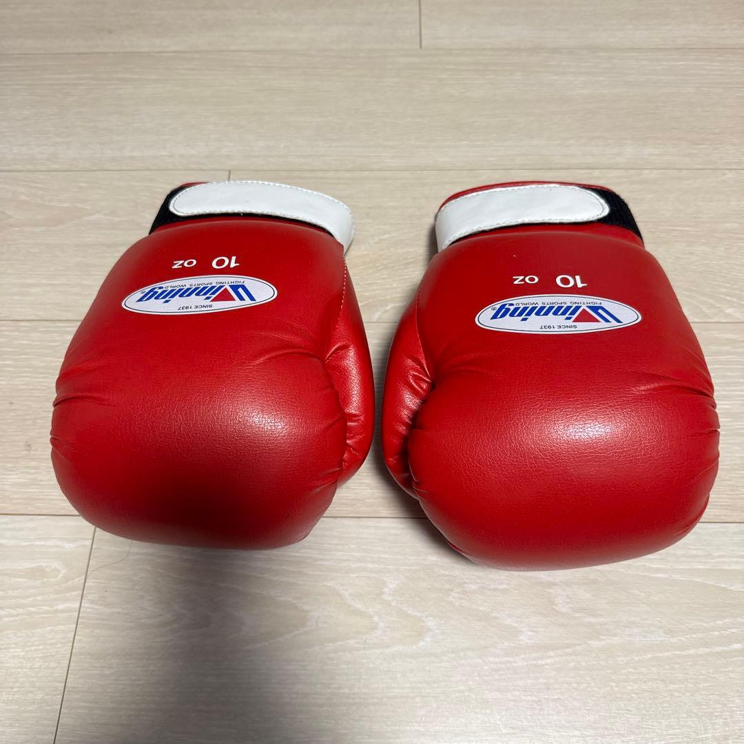 Winning ボクシンググローブ 10 oz レッド