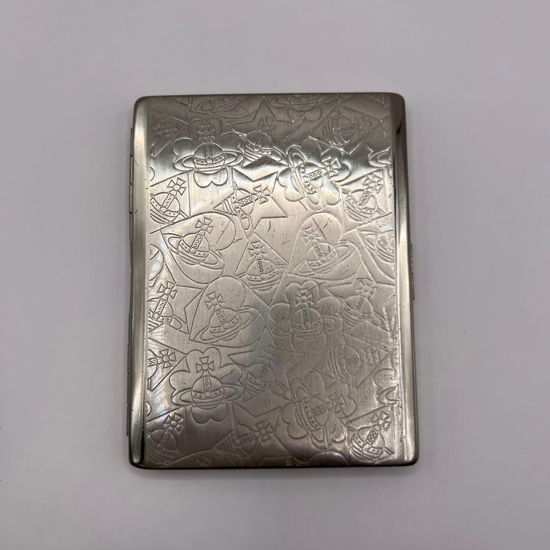 【廃盤】 vivienne westwood シガレットケース　シルバー　オーブ