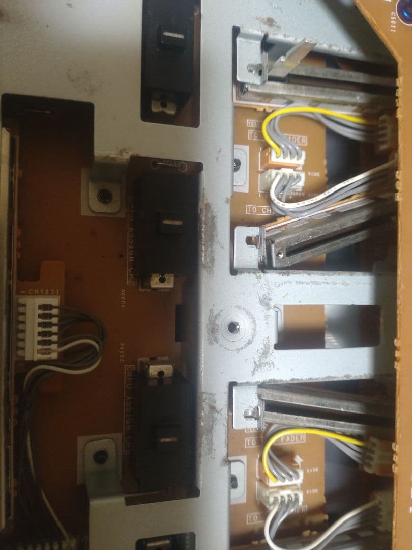 Pioneer DJM-700 動作確認済み CHクロスフェーダー交換　送料込み