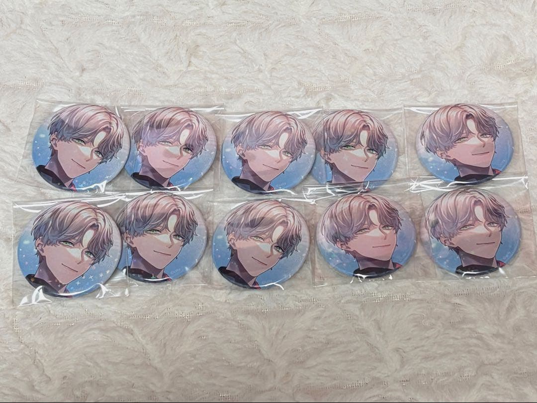 城瀬由鶴 1周年 缶バッジ