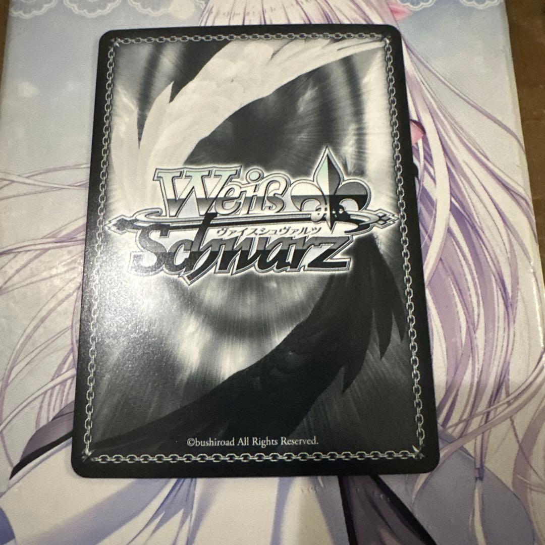 君と一緒にお花見　不知火フレア　SP　サイン　ヴァイスシュヴァルツ