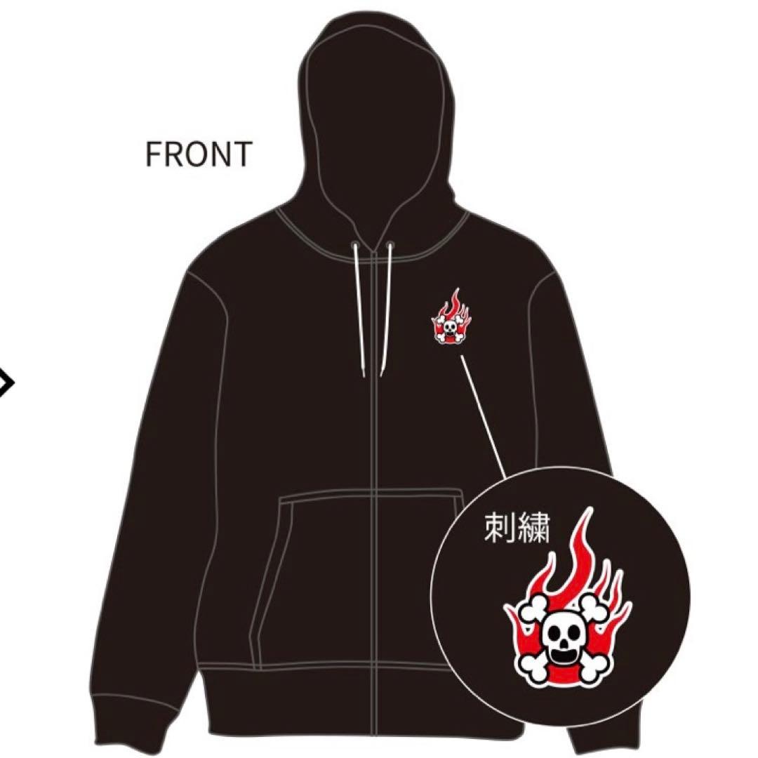 Rock Beyond 30th ジップフーディ　M パーカー　B'z 黒夢