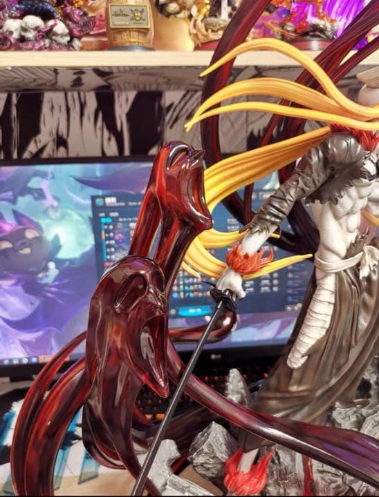 BLEACH 黒衣少年図 黒崎一護 ガレージキット ガレキ スタチュー①⑨