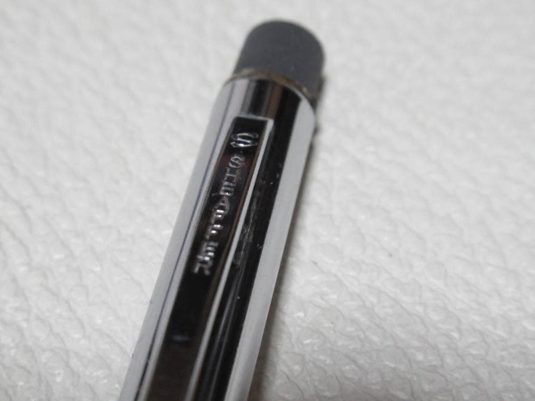 未使用1950年代USA製◆シェーファー ペンシル 赤軸+金属軸 頭に消しゴム付