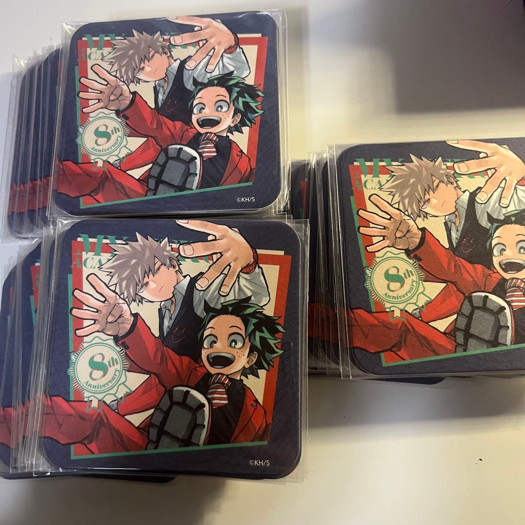 緑谷出久 爆豪勝己 アートコースター76枚セット