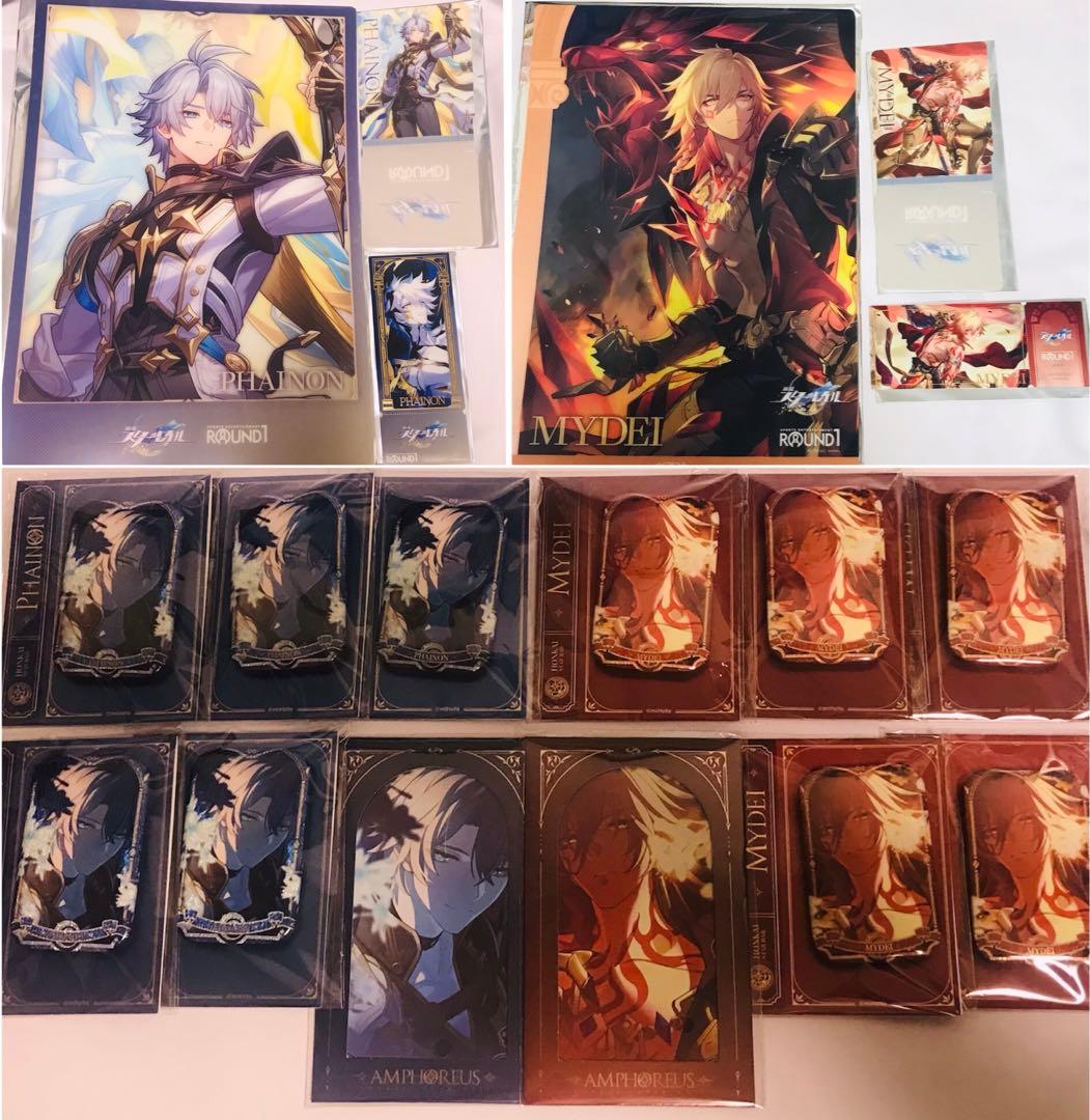 崩壊スターレイル ファイノン モーディス 缶バッジ カード ラウワン 特典