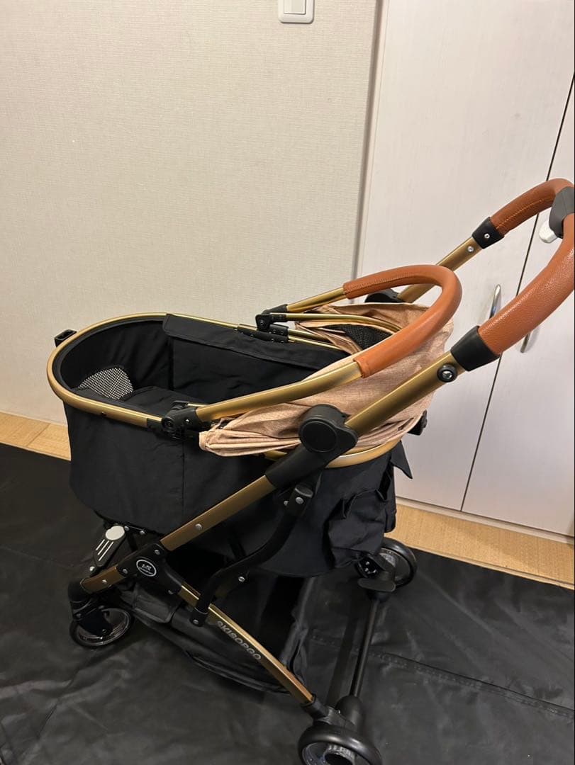 美品 ペットカート SKISOSPGO