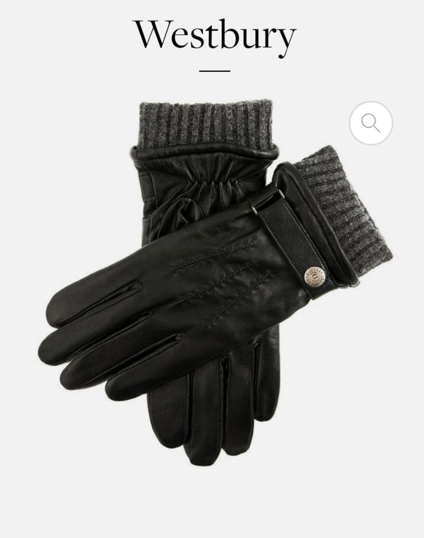 Dents　Westbury タッチパネル対応 レザー手袋