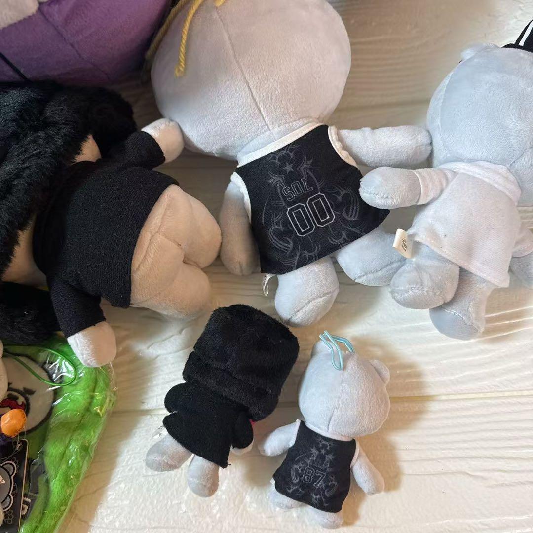 26点　BIGBANG KRUNK ぬいぐるみセット　TOP タプ　まとめ売り