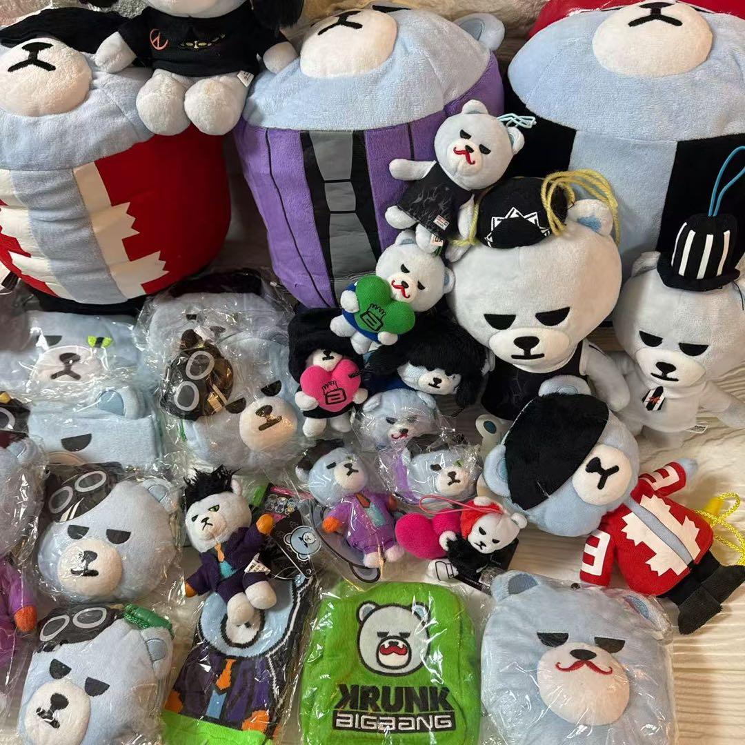 26点　BIGBANG KRUNK ぬいぐるみセット　TOP タプ　まとめ売り