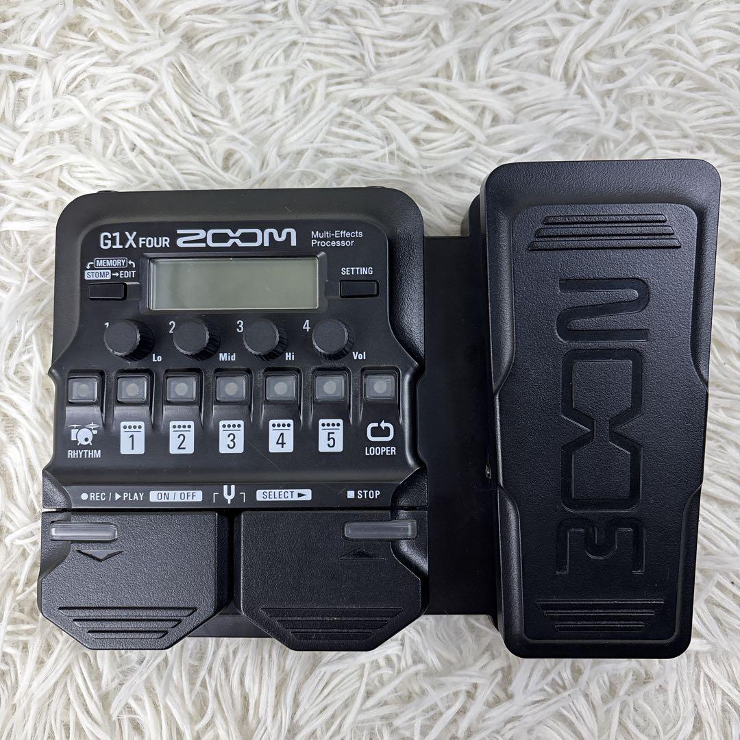 美品✨　ZOOM G1X FOUR ズーム ギター マルチエフェクター