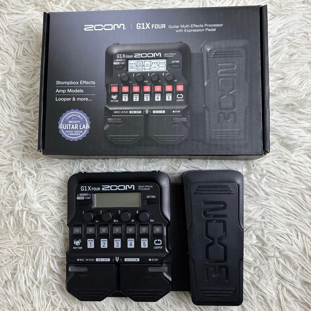 美品✨　ZOOM G1X FOUR ズーム ギター マルチエフェクター