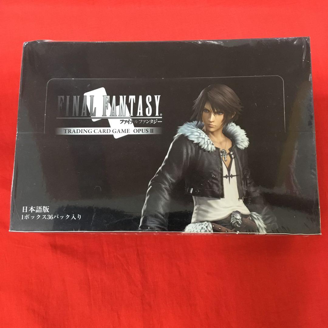 ファイナルファンタジートレーディングカードオーパスⅱ未開封BOX