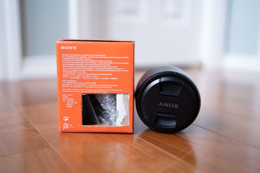 【美品】sony fe85mm f1.8 レンズ