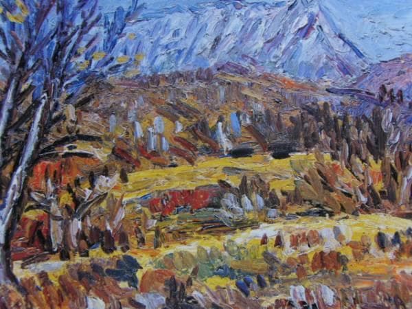 小林 和作、伯耆大山の秋、限定・豪華大判画版画、 新品高級額付