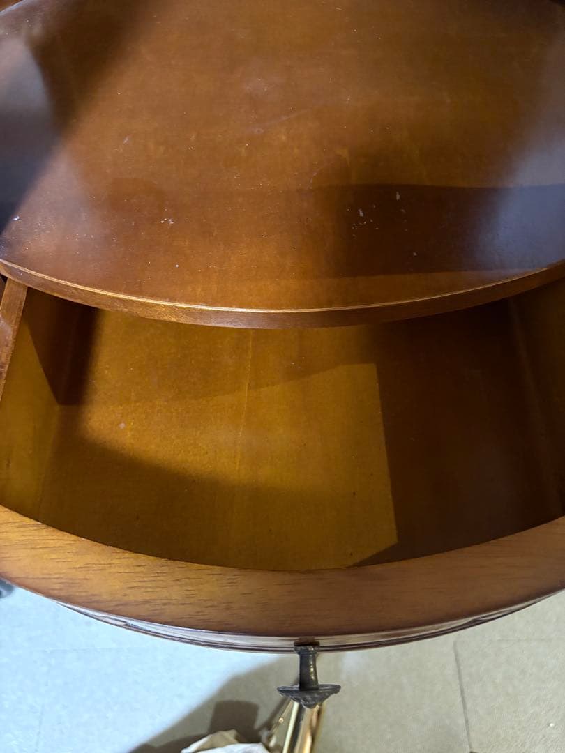 アンティーク 4段 チェスト サイドキャビネット サイドボード 猫脚 北欧