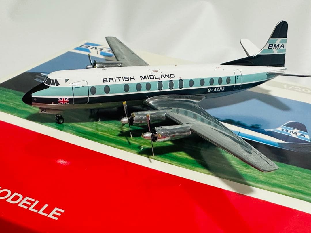 航空機・ヘリコプター Herpa 1/200 Vickers Viscount 800