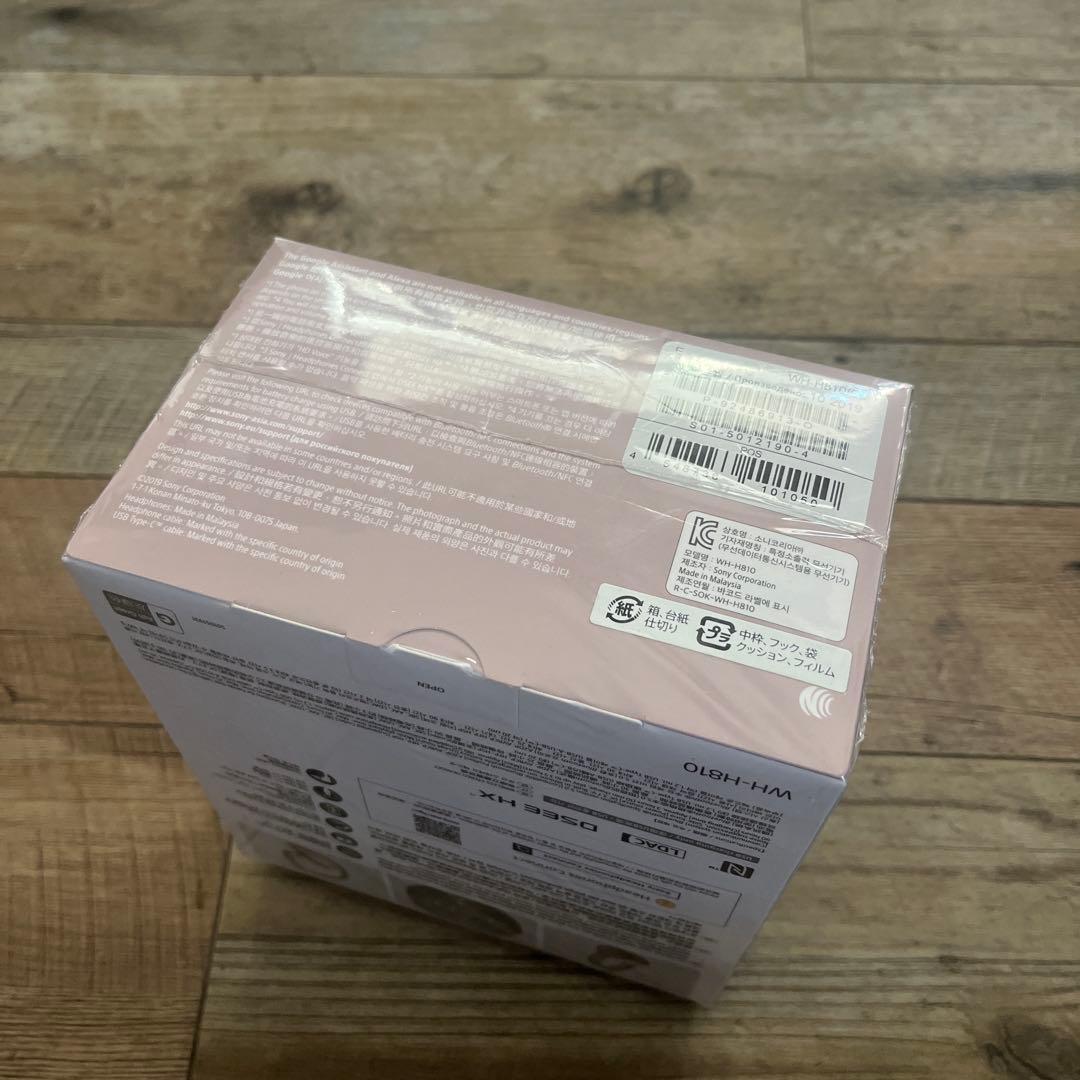 Sony WH-H810 ワイヤレスヘッドホン グレー