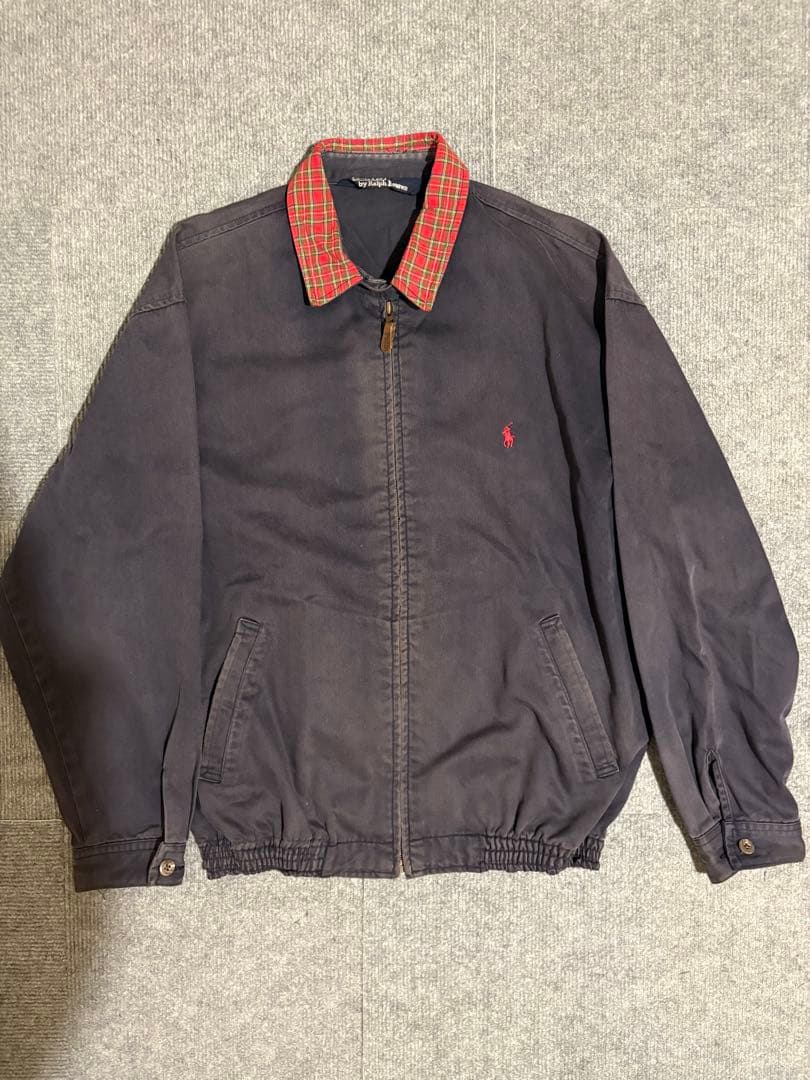 希少 80-90s 三角タグ ラルフローレン スイングトップ