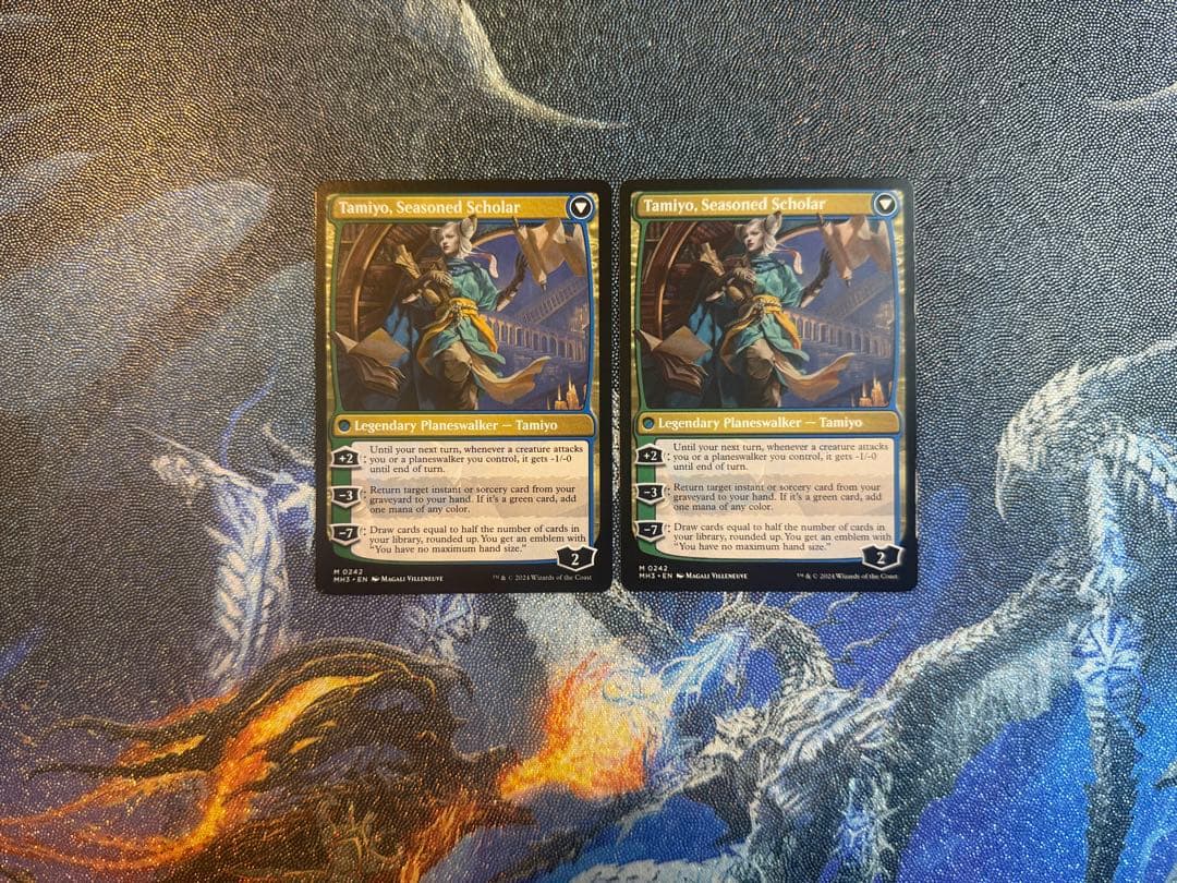 【最安値】MTG　MH3　知りたがりの学徒、タミヨウ　英語版　2枚