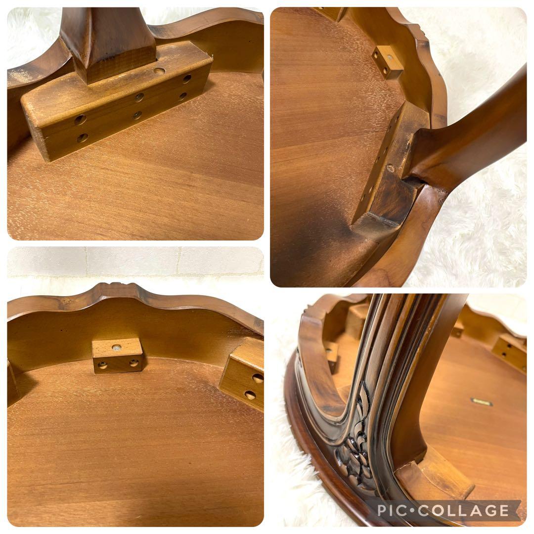 カリモク　ドマーニシリーズ　GMGH520○ / ルイ15世 丸型サイドテーブル