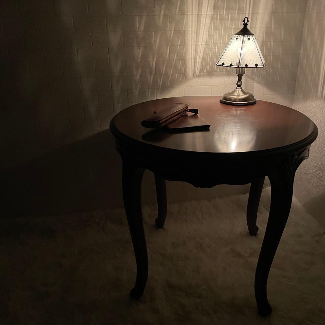 カリモク　ドマーニシリーズ　GMGH520○ / ルイ15世 丸型サイドテーブル