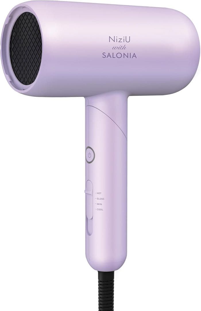 NiziUコラボ サロニア スムースシャインドライヤー プリズムパープル