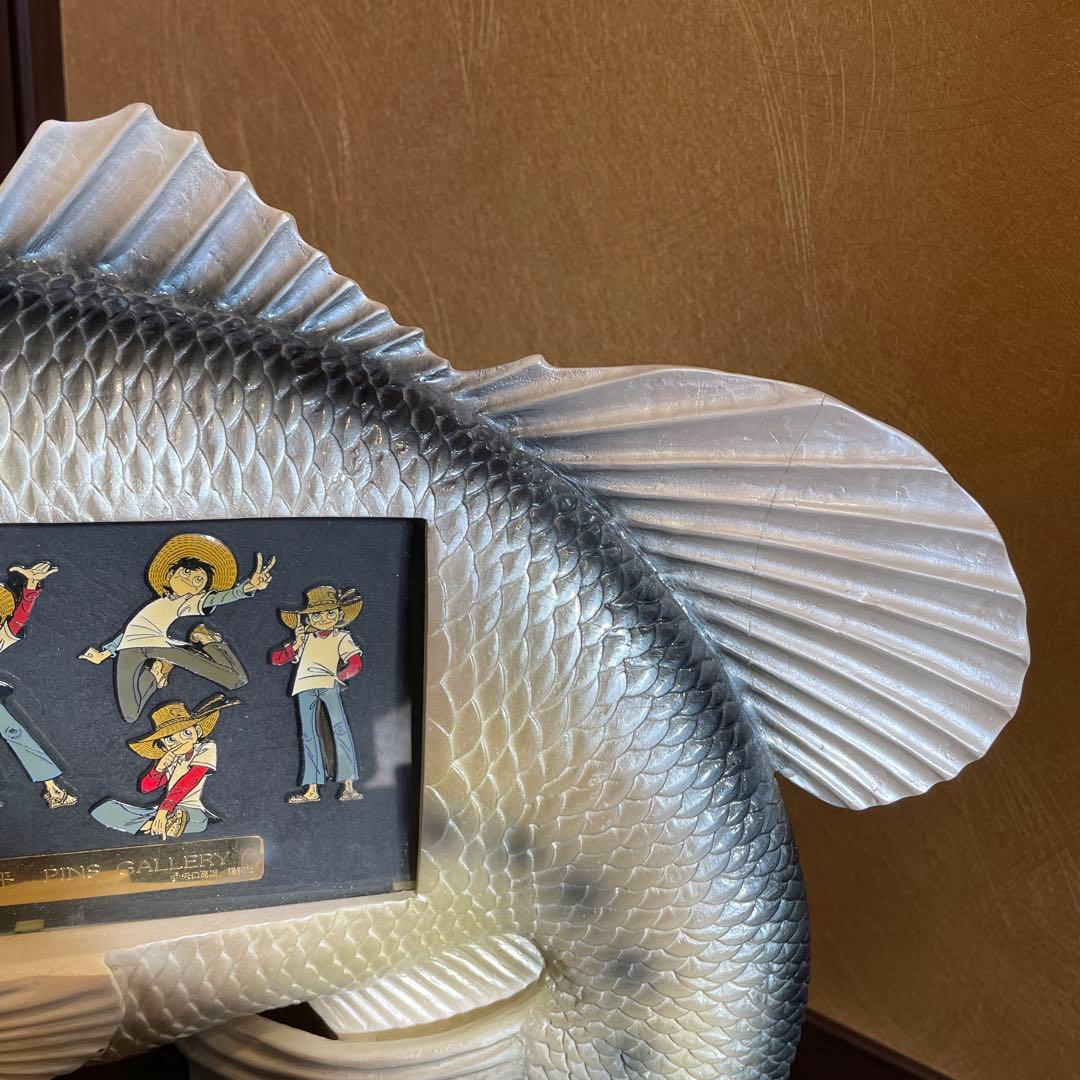 釣りキチ三平　限定1000個　ピンズギャラリー　矢口高雄 大型　スタチュー