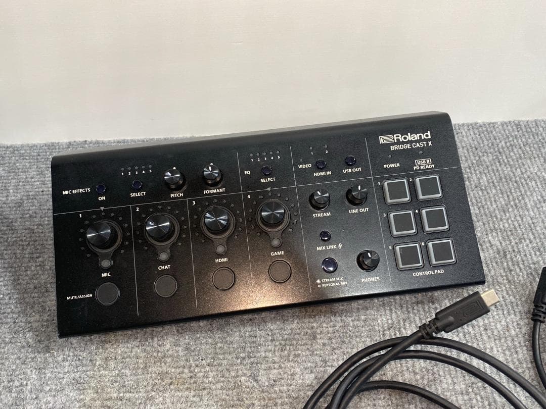 Roland BRIDGE CAST X キャプチャーボード　配信機器