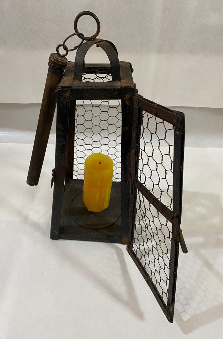 骨董　蔵行燈　灯火器