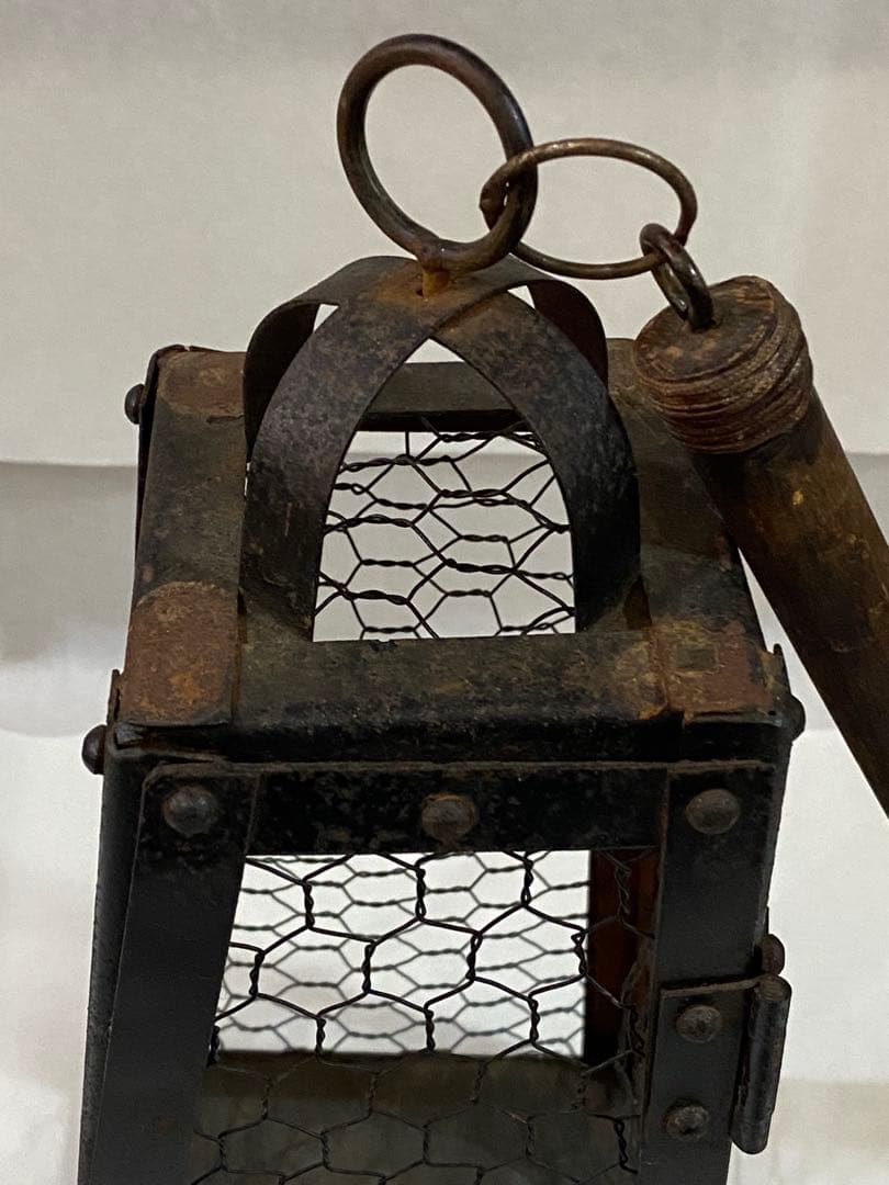 骨董　蔵行燈　灯火器