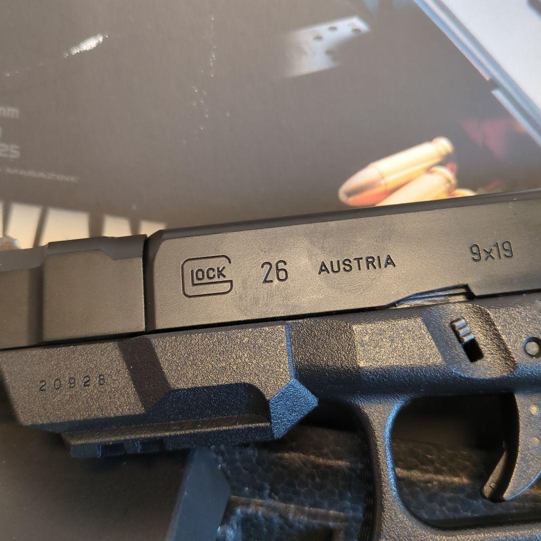 マルイGLOCKグロック26アドヴァンスガスブローバックガスガン