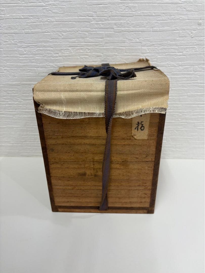 色絵秋草　水指　赤光作