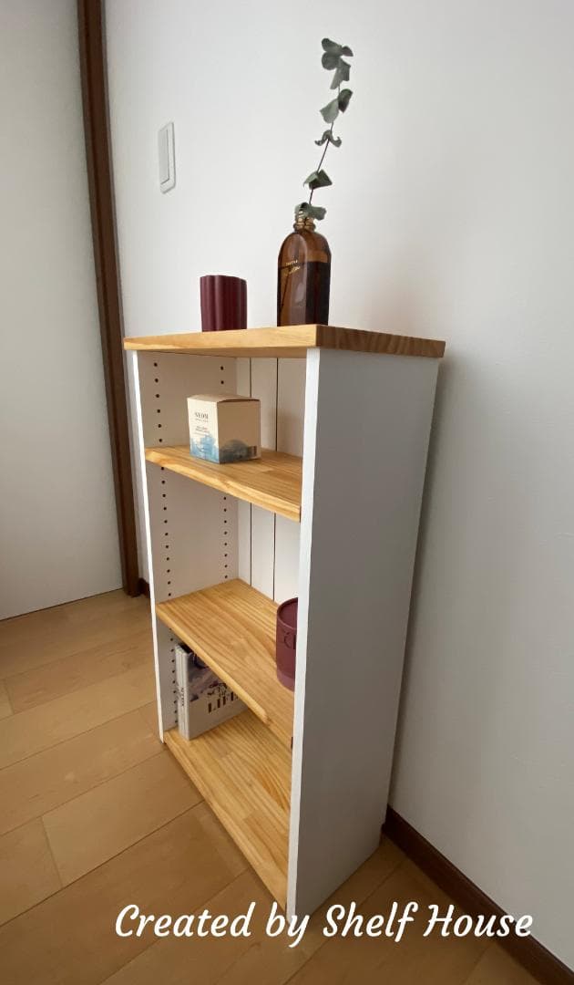 ベル　スリム収納ラック_ハンドメイド