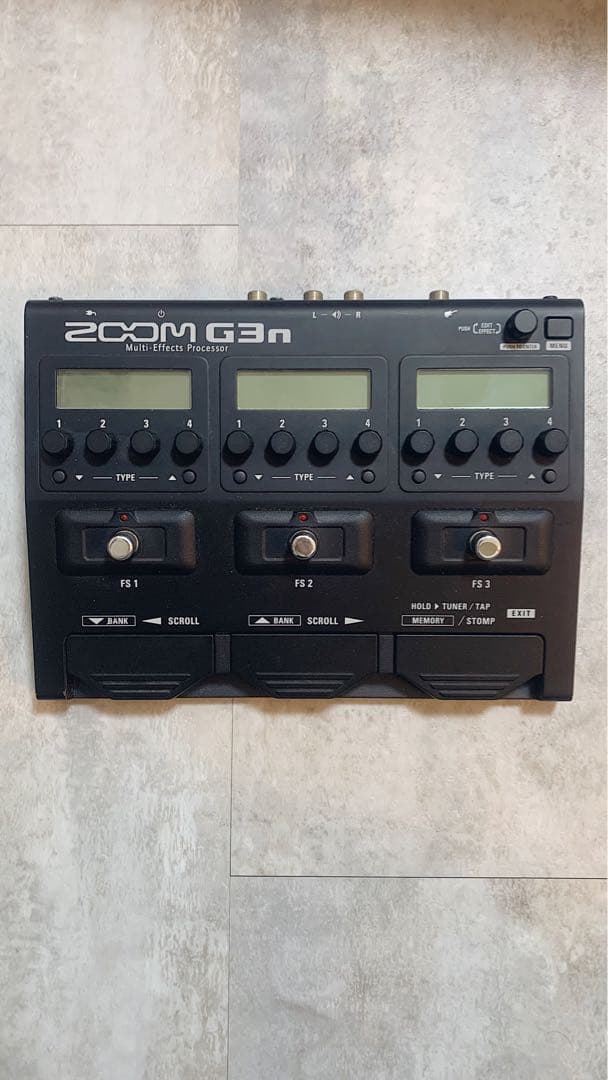 【即購入可】ZOOM G3n マルチエフェクター