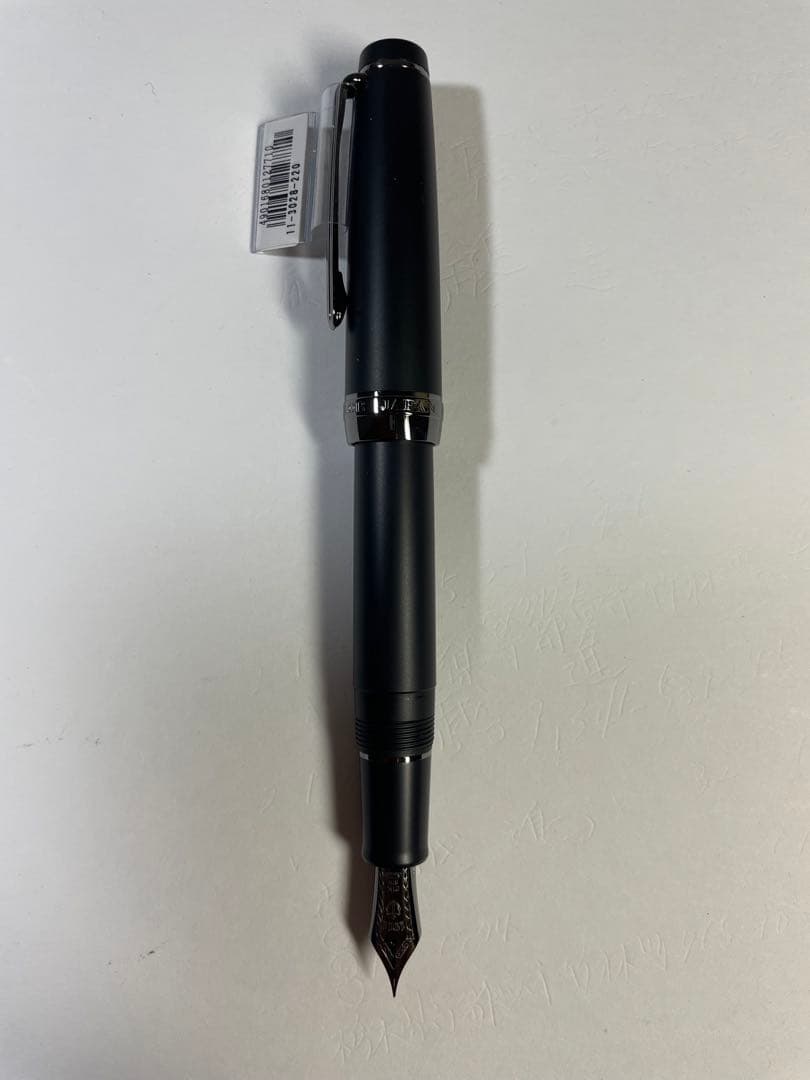 新品セーラープロフェッショナルギアインペリアルブラック 万年筆 21K F