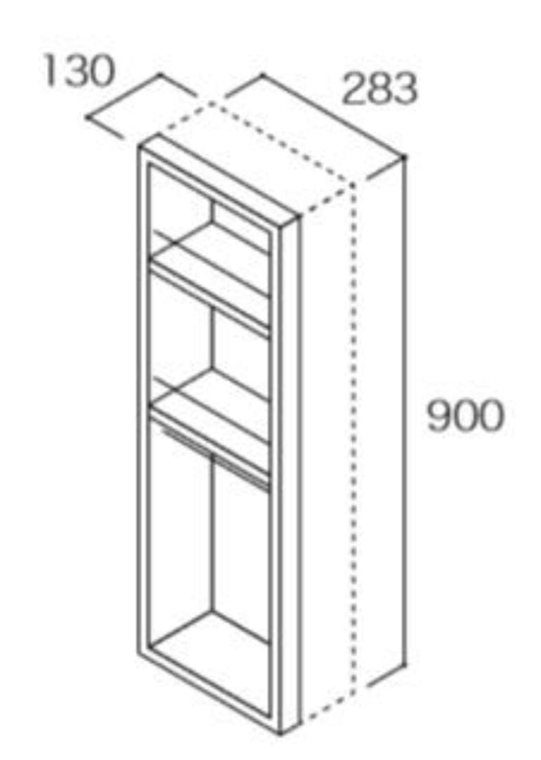 YCG8320H オープンタイプ収納棚