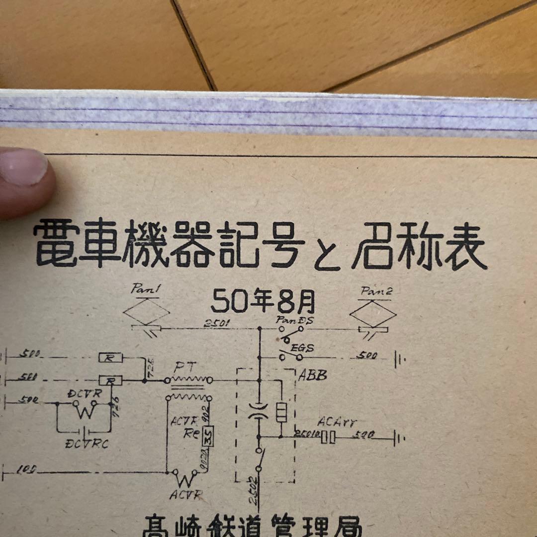 鉄道　説明書類いろいろ