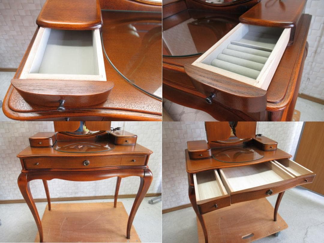 ■185■美品■松永工房■ドレッサー■猫脚■CONTENUE■ルーシー■