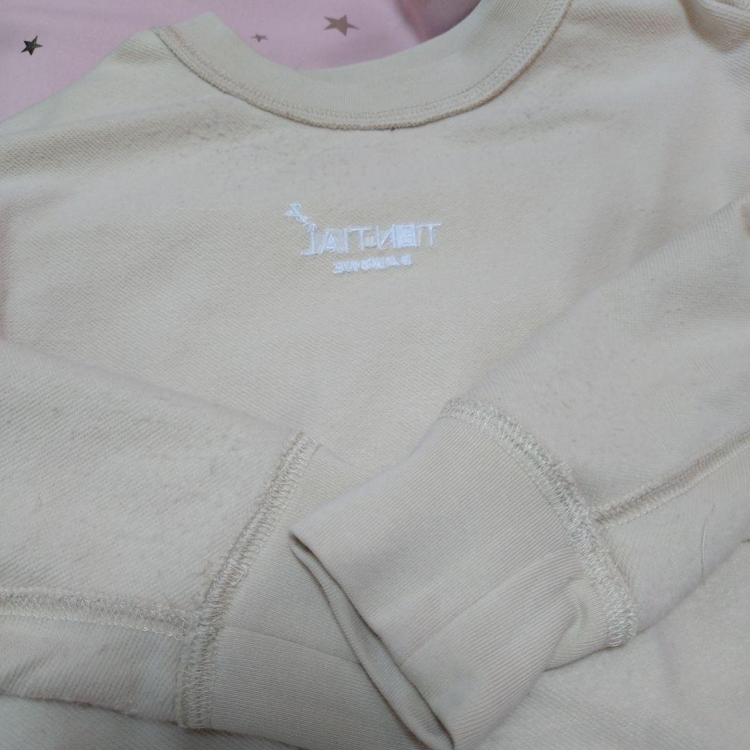 TENTIAL BAKUNE スウェット上下 ベージュ XS