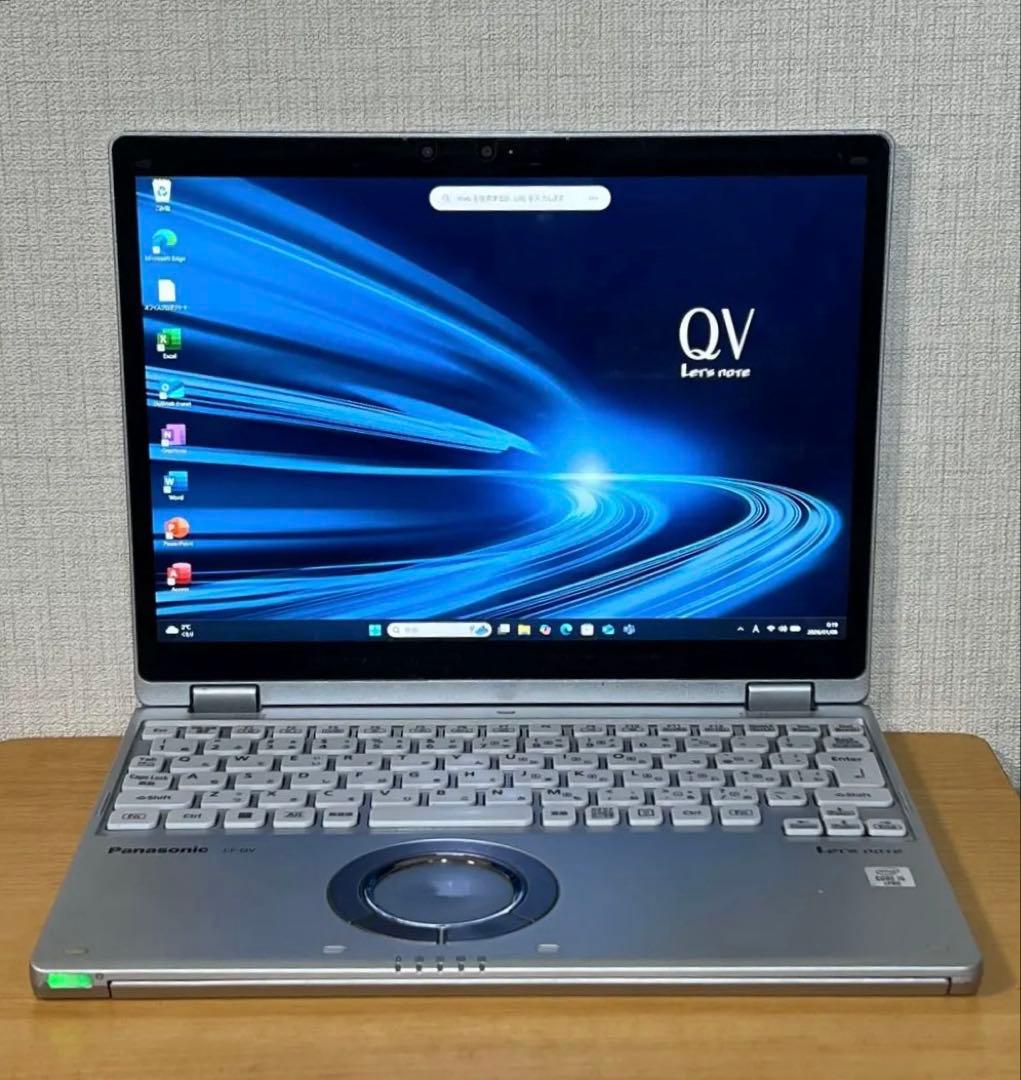 レッツノートQV9 i5 16G／256GB／LTE／オフィス