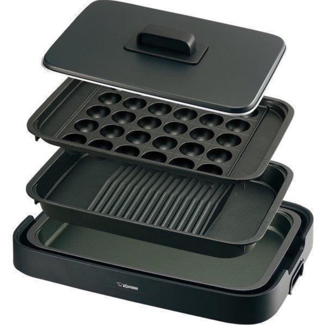 象印やきやき EA-KJ30-BA多機能ホットプレート（焼肉・たこ焼き・深型）