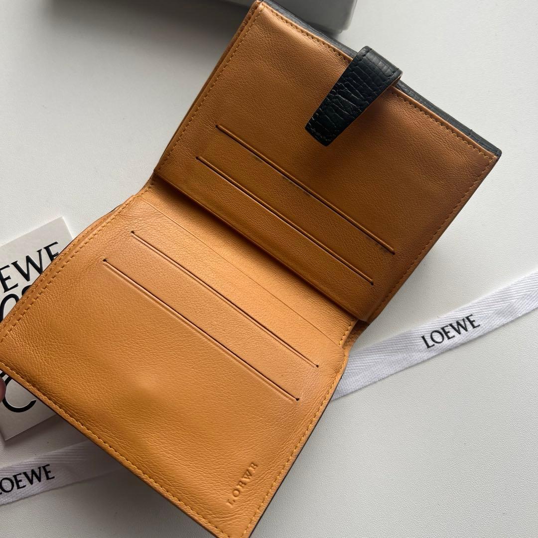 474 極上美品 LOEWE ロエベ 2つ折り財布