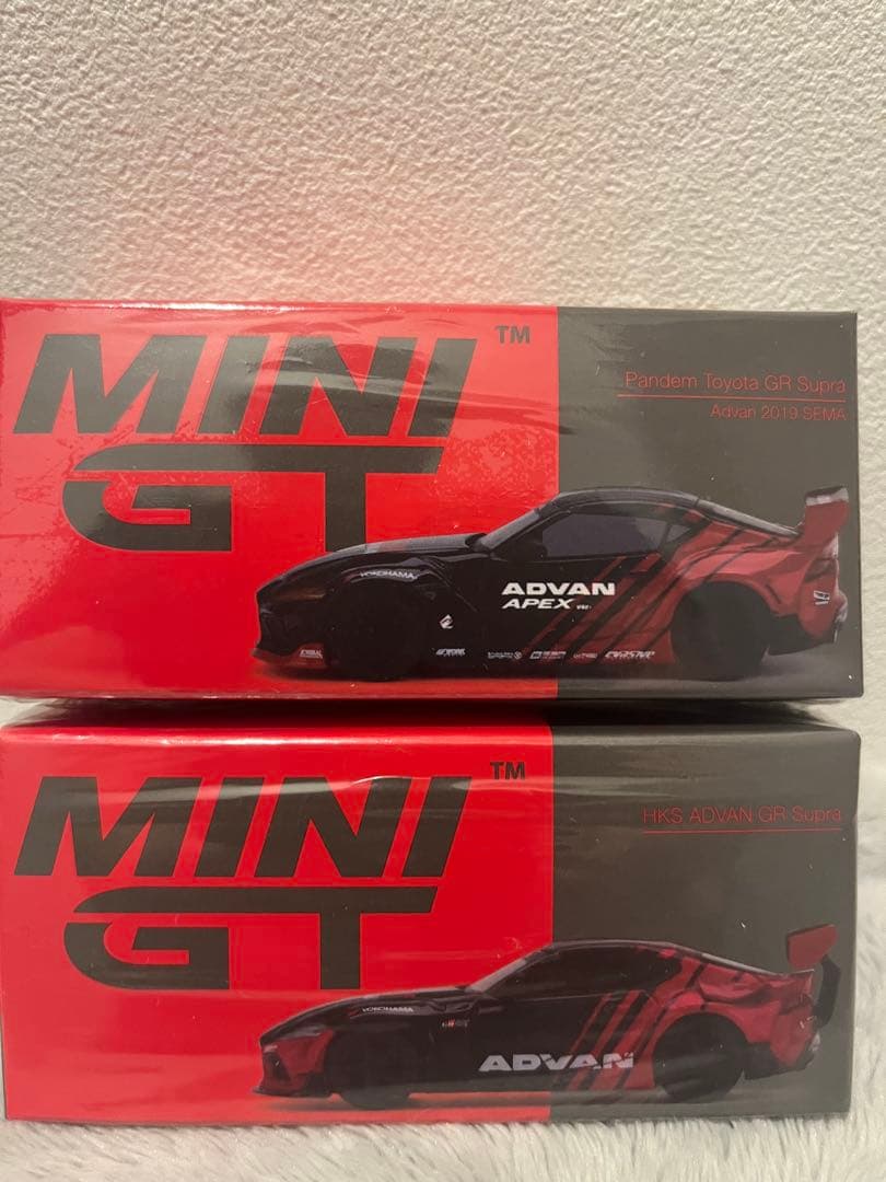 希少2種類！MINI GT 1/64 ADVANトヨタ GR スープラ