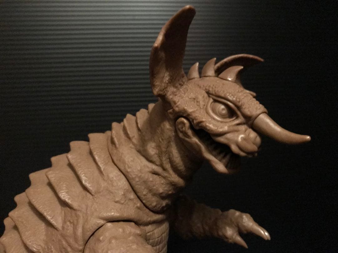 ビリケン商会 地底怪獣 バラゴン ソフト ビニール製キット 組立て済＆未塗装品